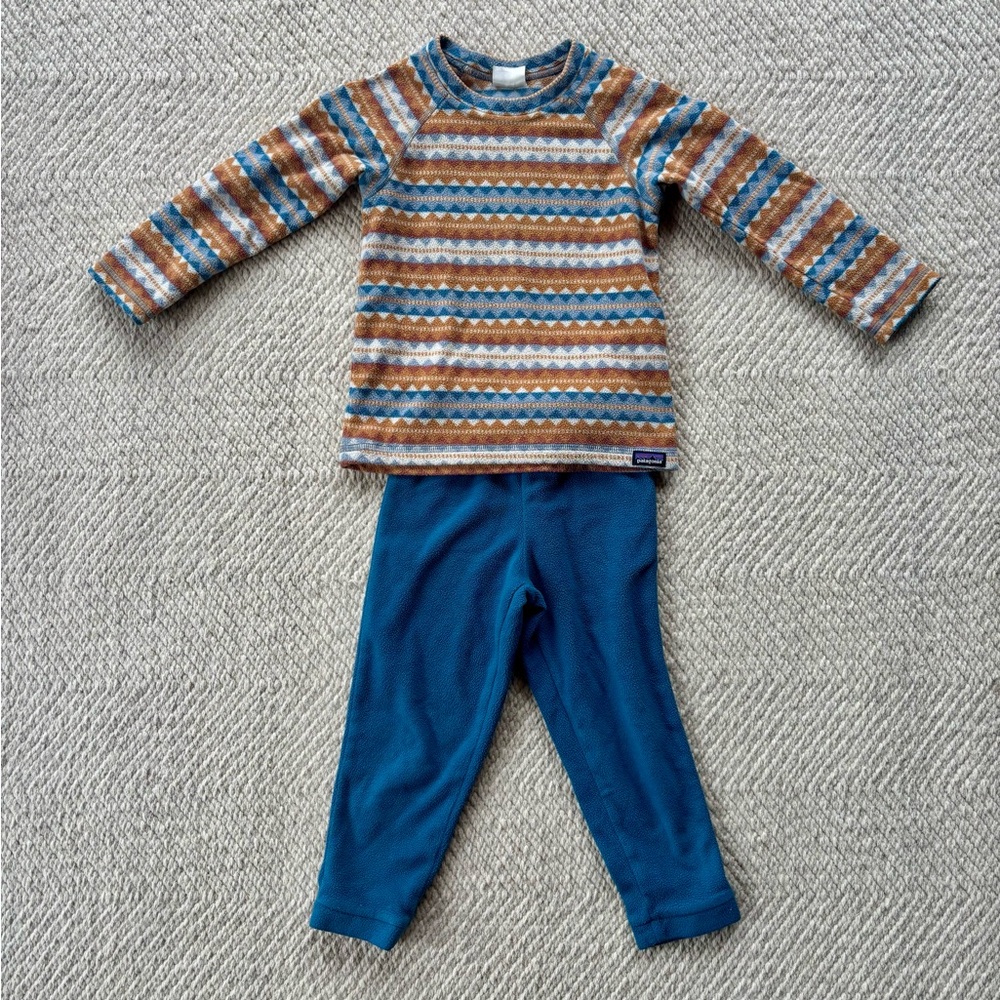 Patagonia Toddler Micro D Fleece Top and Bottom